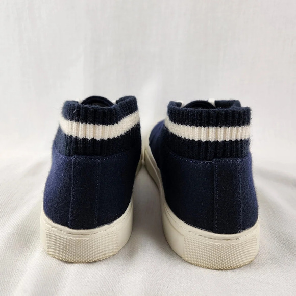 Tory Sport All Love Lace Up Navy Blue Sneakers - Picture 5 of 13